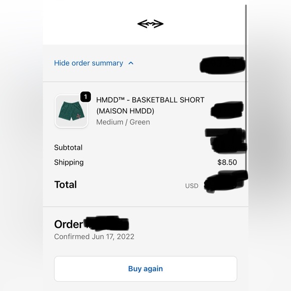 New Happy Memories Don’t Die (Goyard style) shorts size medium - Picture 2 of 2